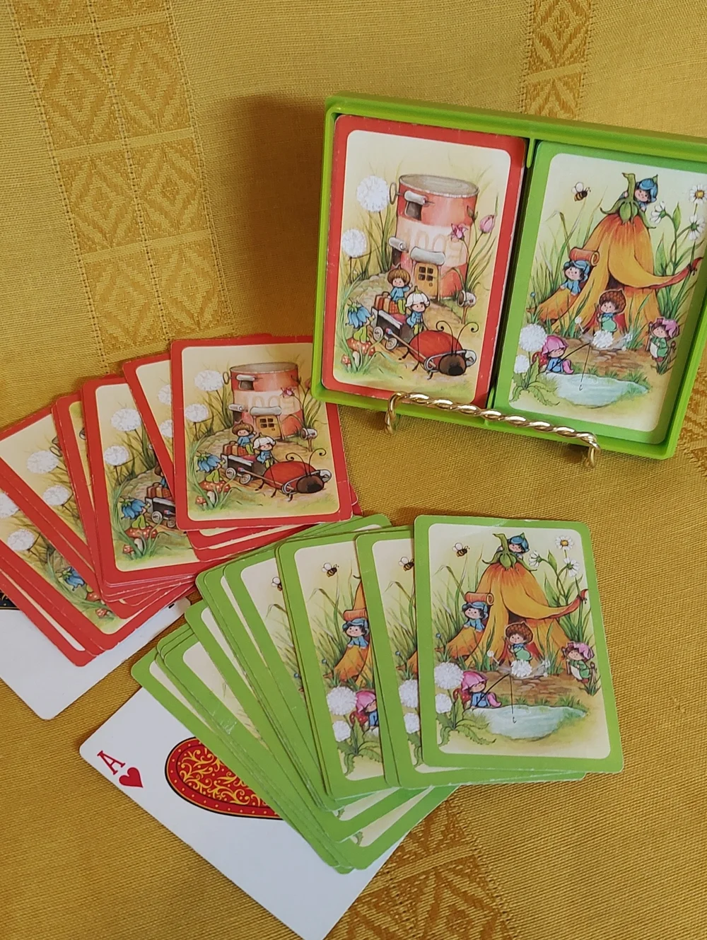 Rare 1970s Hallmark 'Woodland Frolic' Bridge Set